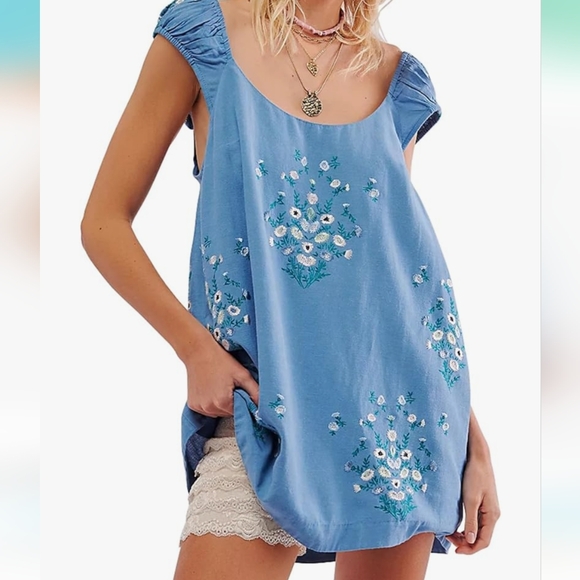 Embroidered Dress - Picture 1 of 5